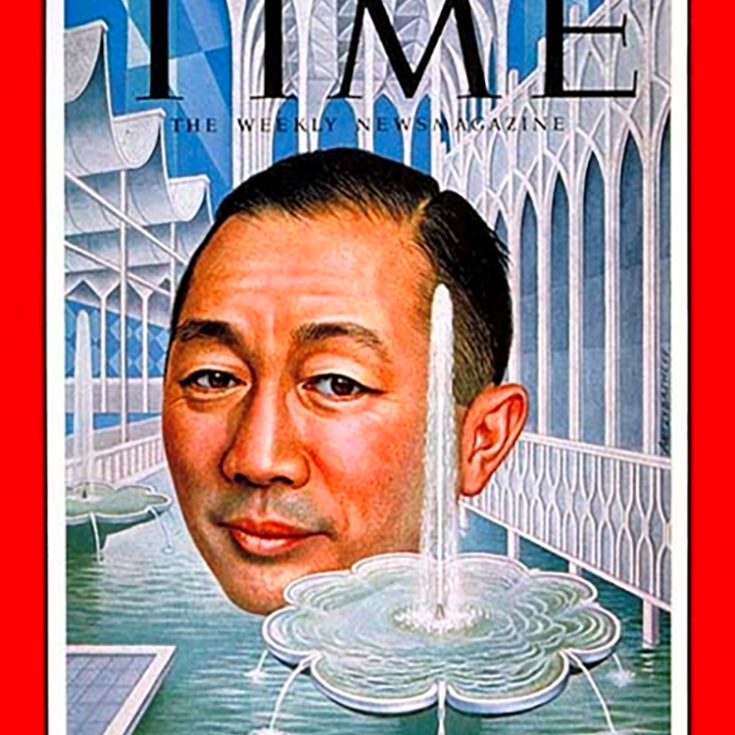 Yamasaki on the cover of Time Magazine