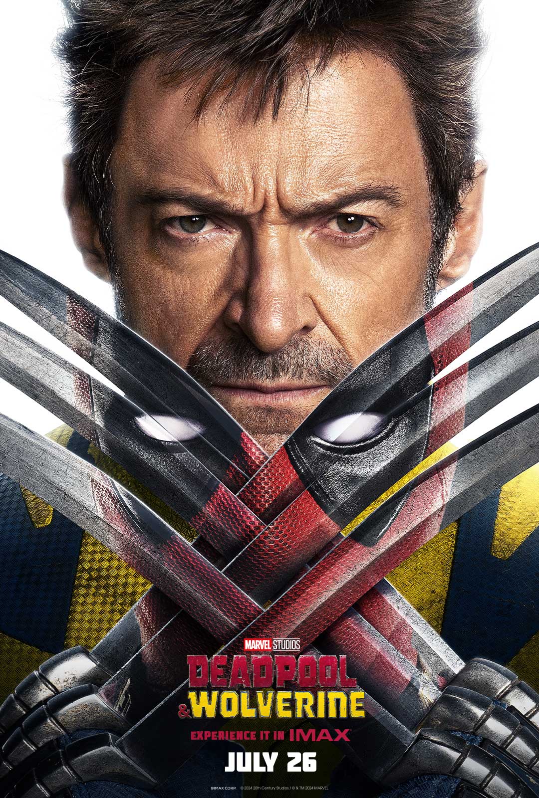 Hugh Jackson and Ryan Reynolds in Deadpool & Wolverine