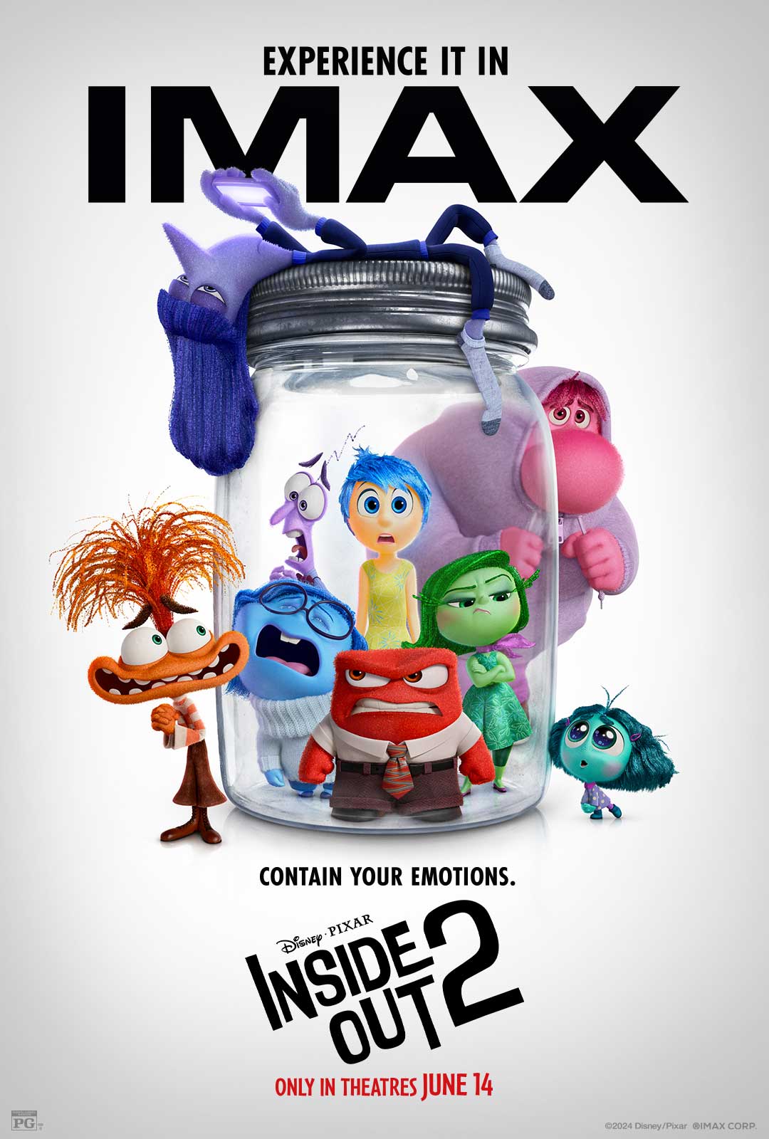 Inside Out 2 poster with 