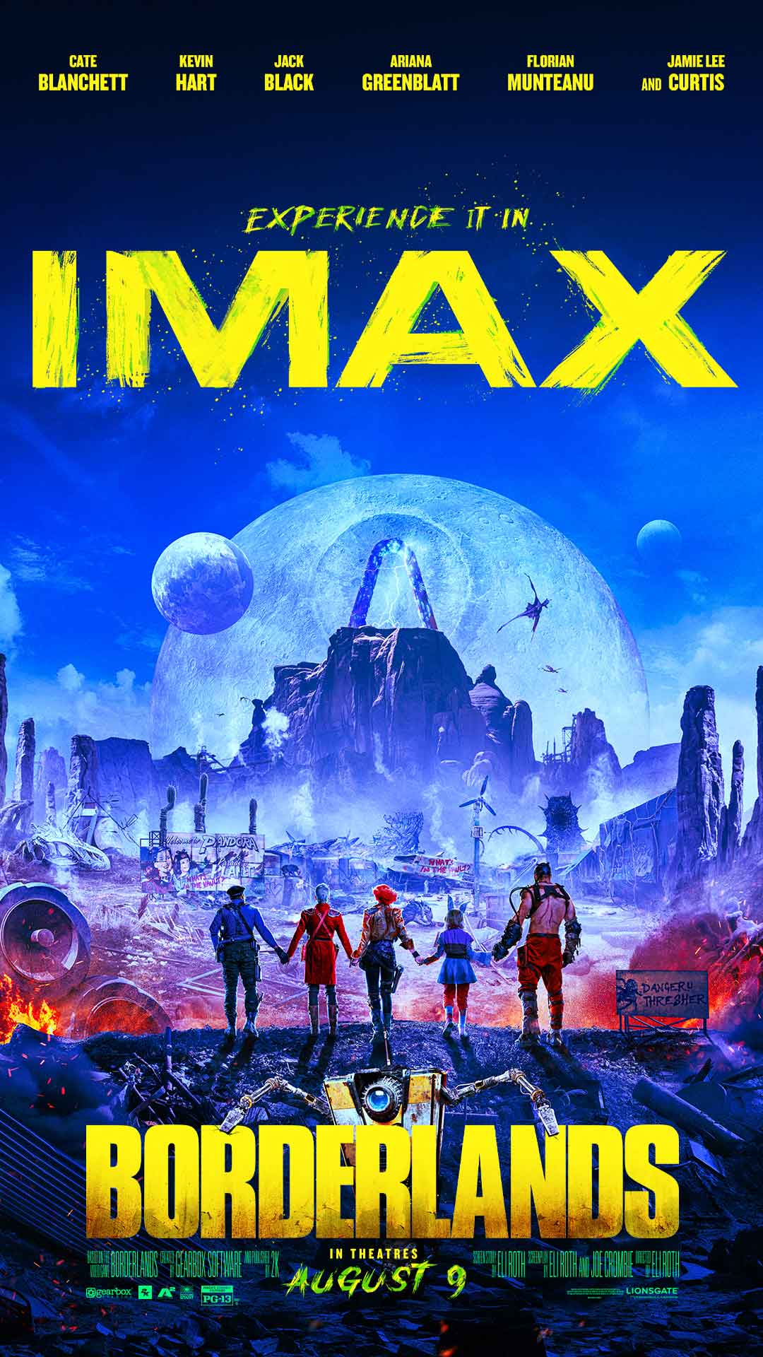 Borderlands movie poster IMAX