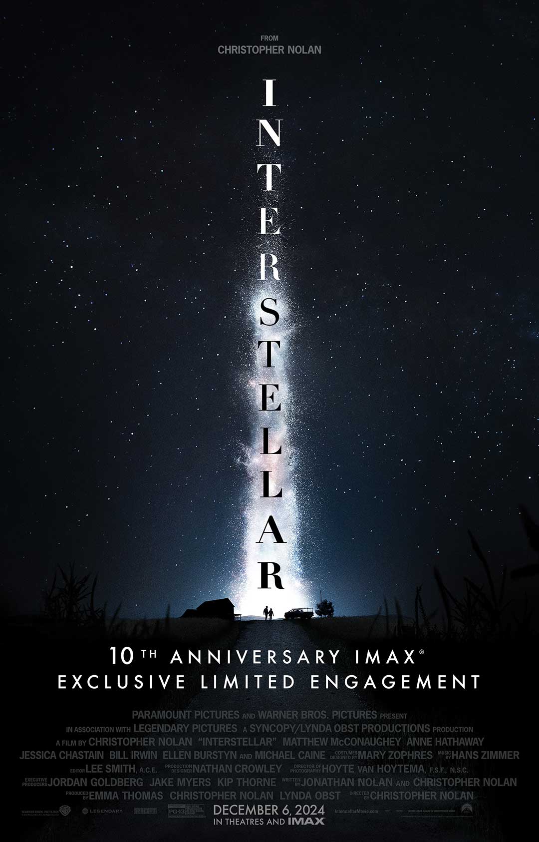 Interstellar 10th anniversary IMAX exclusive limited engagement