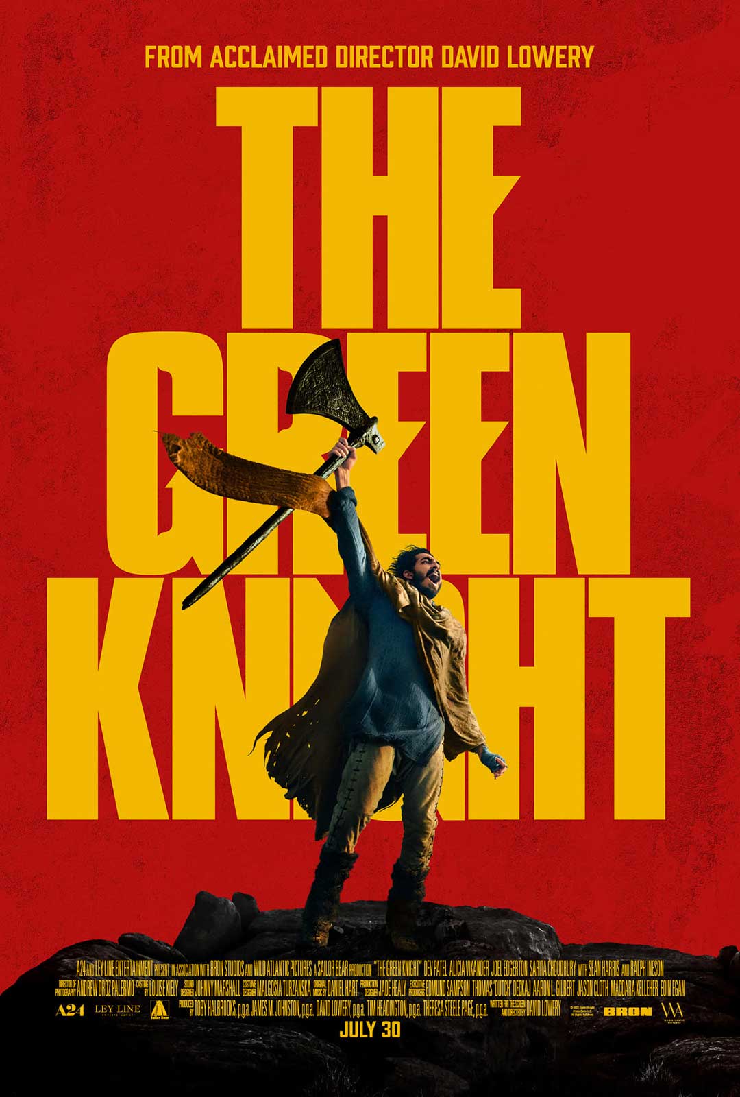 Dev Patel in The Green Knight