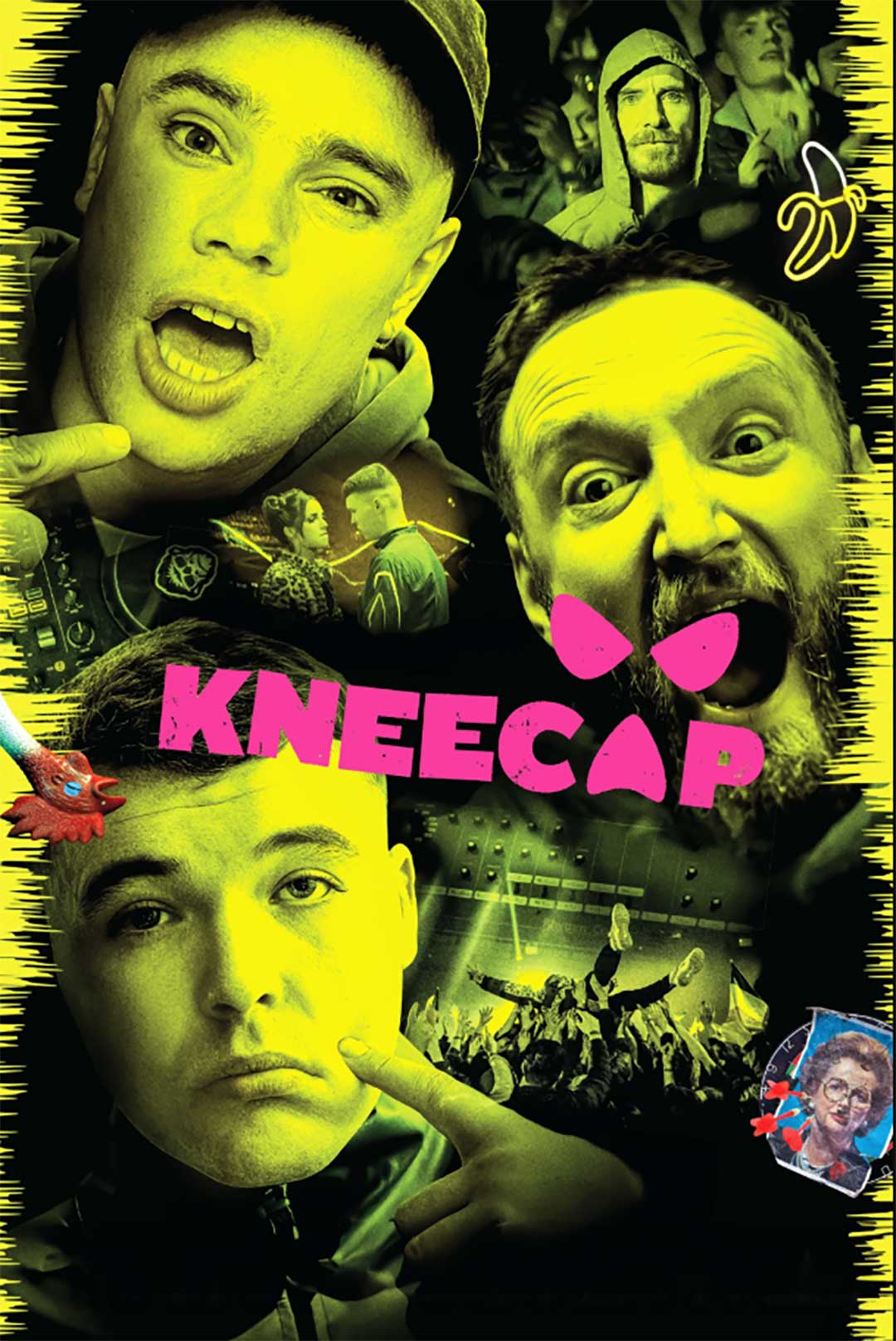 Liam Óg Ó hAnnaidh, Naoise Ó Cairealláin and J. J. Ó Dochartaigh in Kneecap