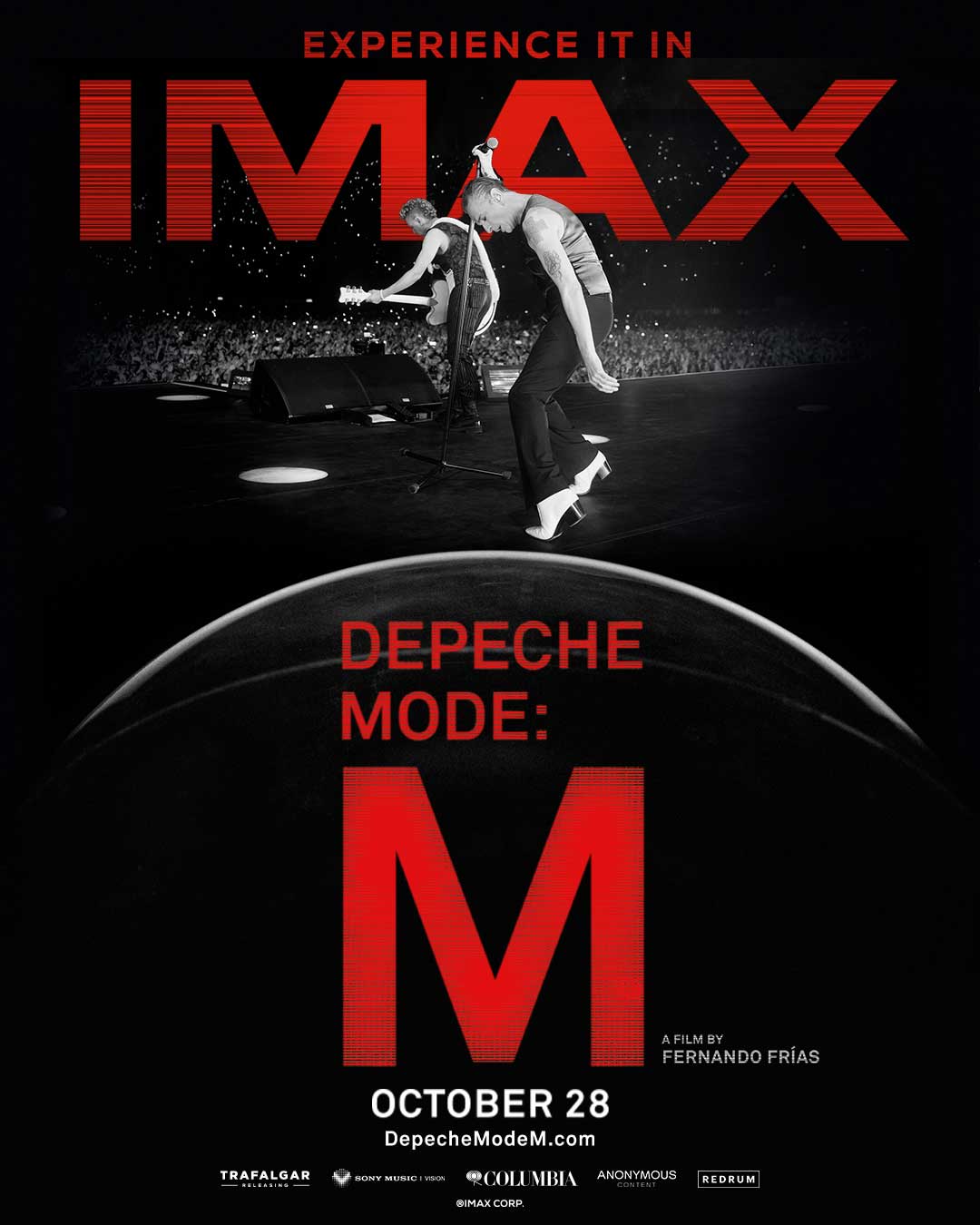 Experience It in IMAX Depeche Mode: M