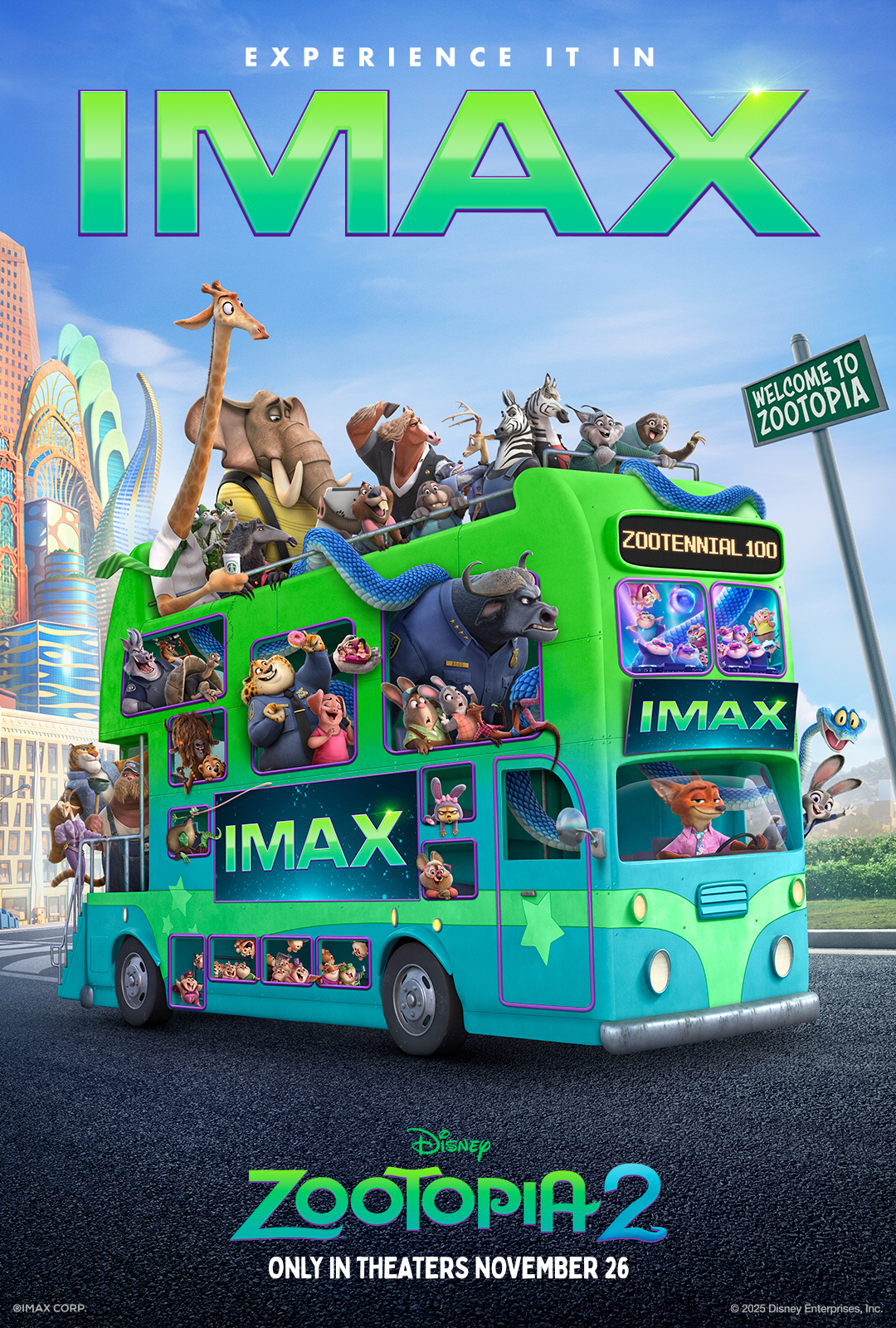 Zootopia 2 IMAX
