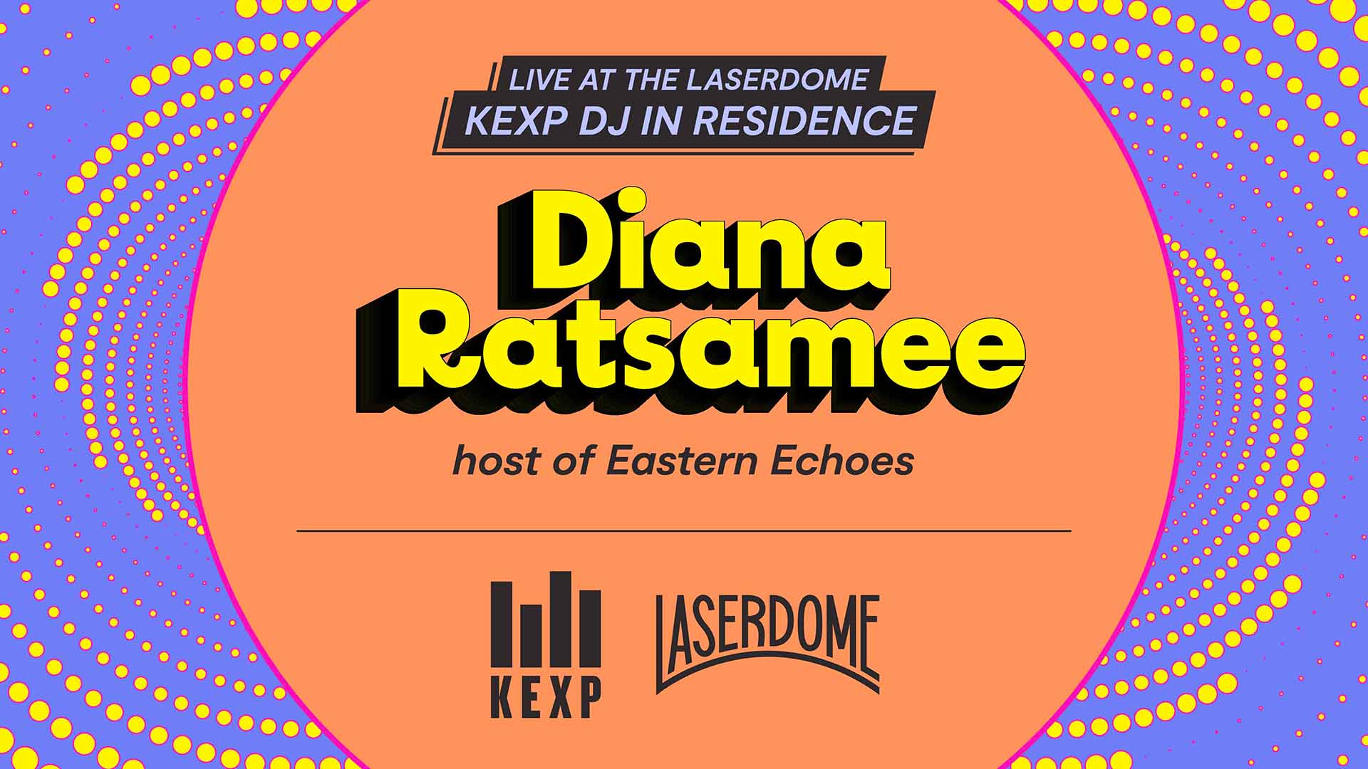 Live at the Laser Dome KEXP DJ in Residence Diana Ratsamee host of Eastern Echoes