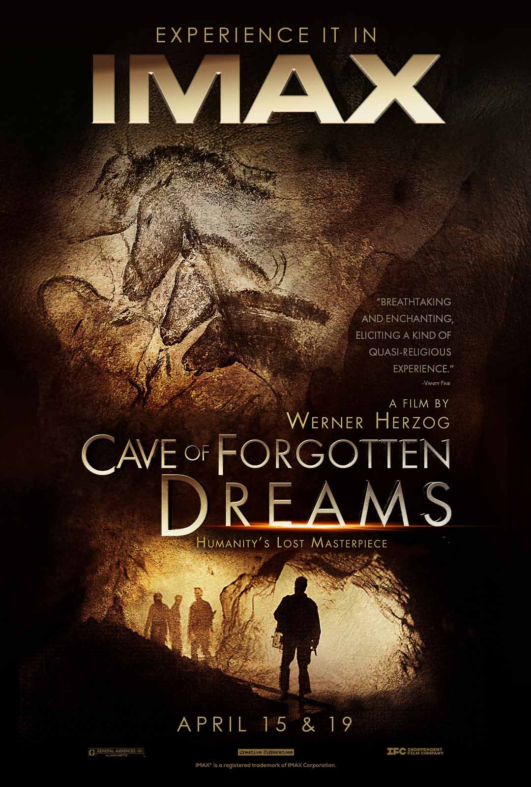 Cave of Forgotten Dreams IMAX poster