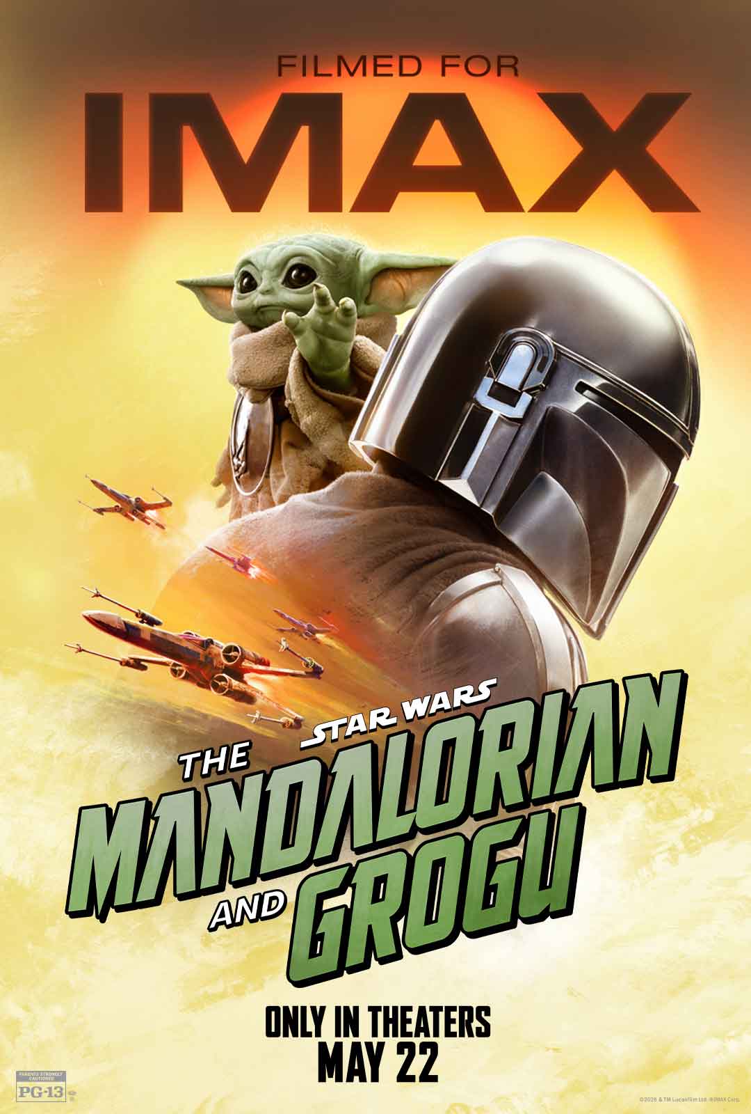 Filmed for IMAX: Star Wars' The Mandalorian and Grogu
