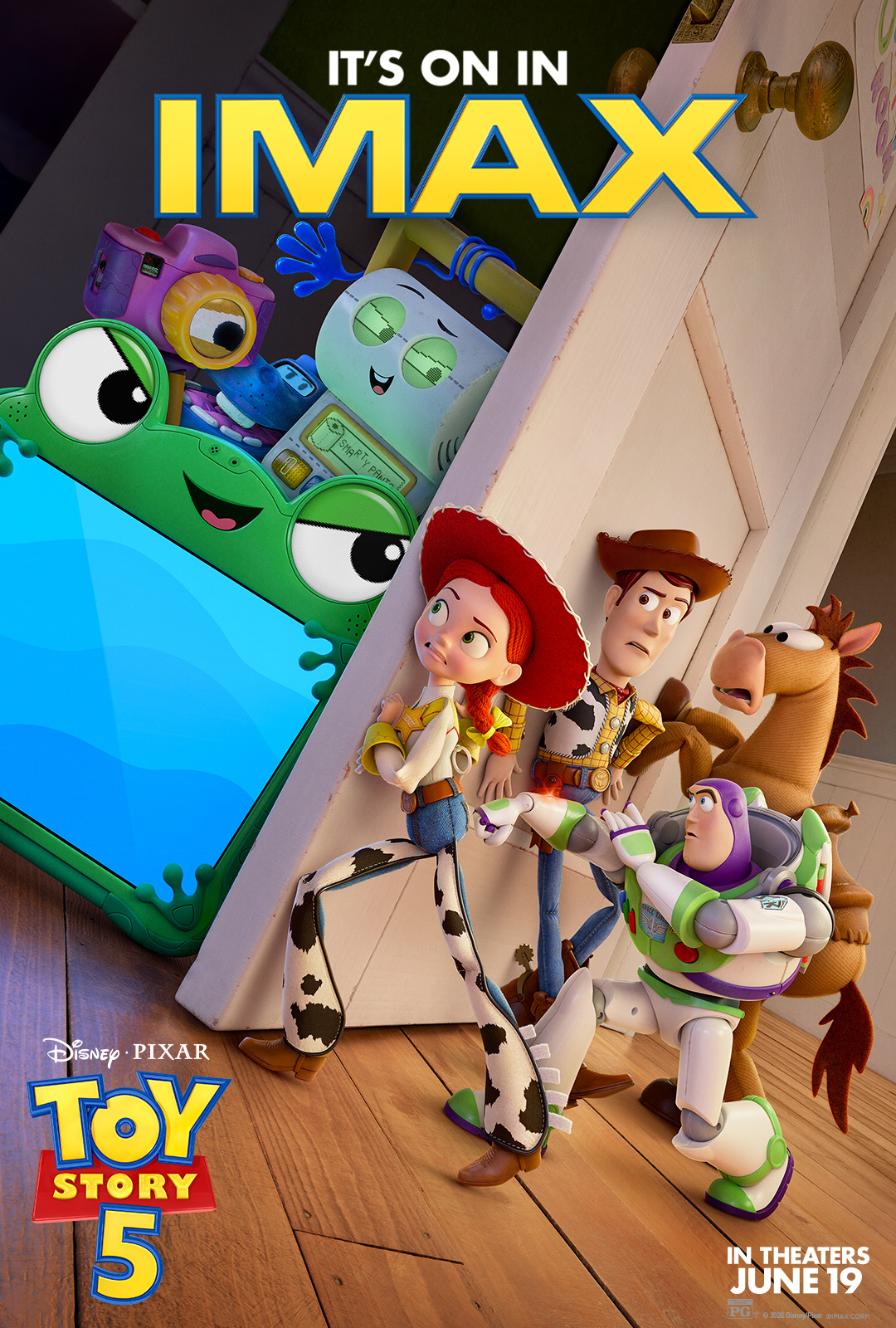 Toy Story 5 IMAX poster