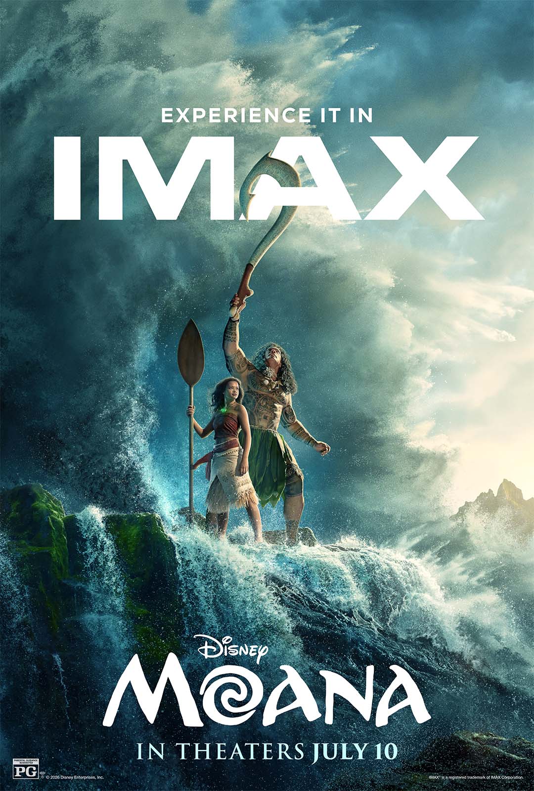 Disney's Moana with Catherine Laga'aia and Dwayne Johnson