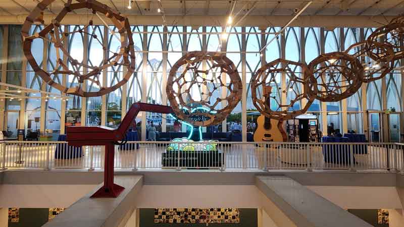 Main Entry of Pacific Science Center