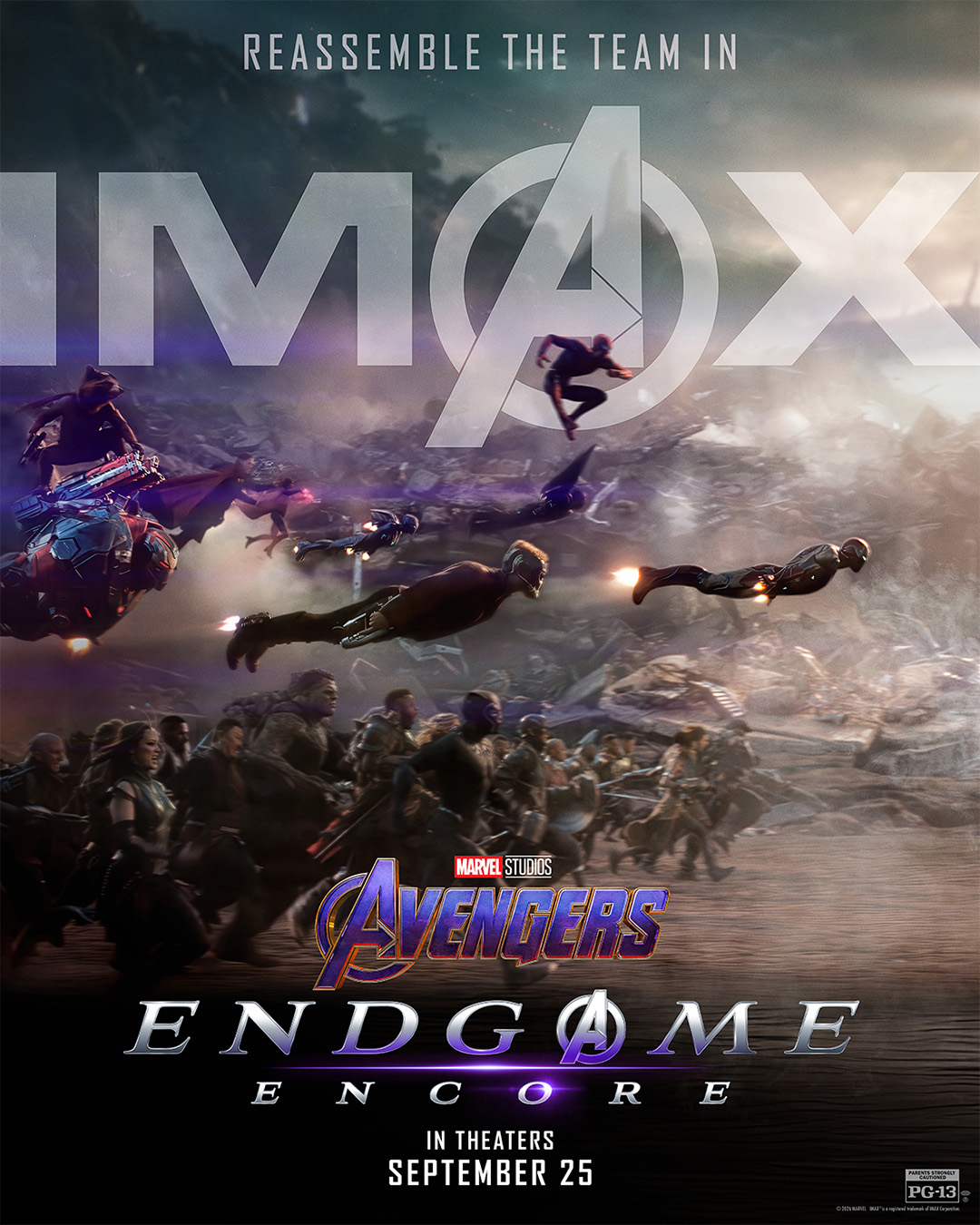 Marvel Studios' Avengers Endgame Encore Reassemble the team in IMAX