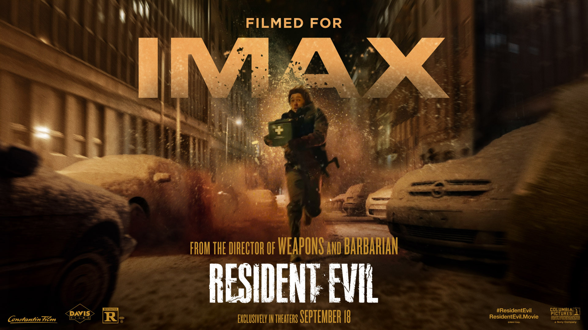 Resident Evil IMAX poster